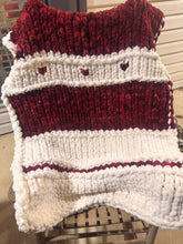 Chunky knit blankets