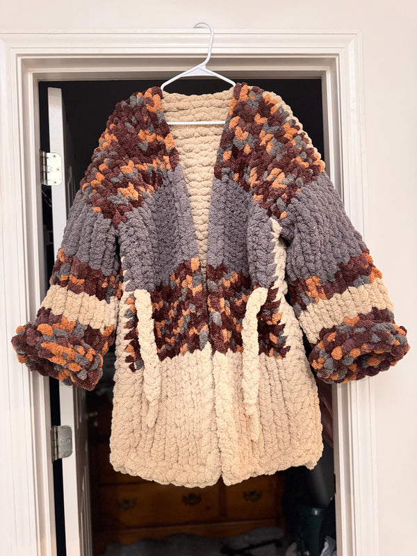 Chunky knit cardigans