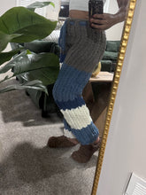 Chunky knit pants