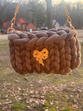 Chunky knit Purse