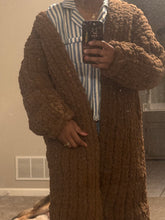 Chunky knit cardigans
