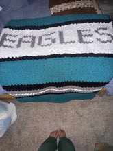 Chunky knit blankets
