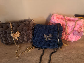 Chunky knit Purse