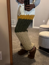 Chunky knit pants