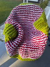 Chunky knit blankets
