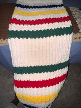 Chunky knit blankets