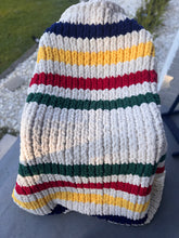 Chunky knit blankets