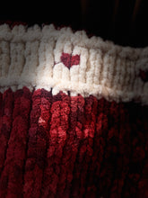 Chunky knit blankets