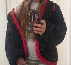 Chunky knit jackets