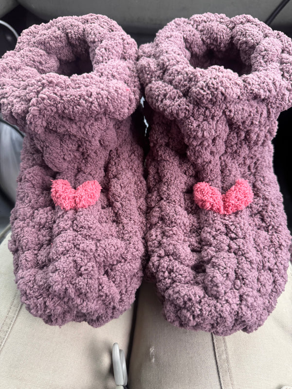 Chunky Knit Slippers