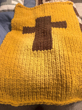Chunky knit blankets