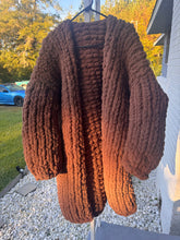 Chunky knit cardigans