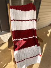 Chunky knit blankets