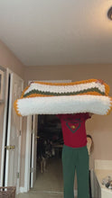 Chunky knit blankets
